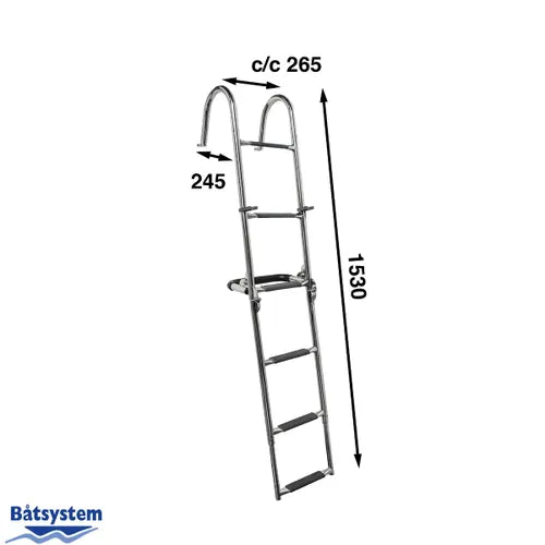 Side Ladder - Rotating Hinge - 150x27cm